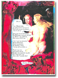 Collage ‘Like It Is’ Poem (Botticelli Belly Collage)